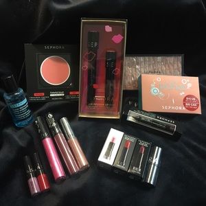 Sephora 16 pc Makeup Collection +Bag - Never used!